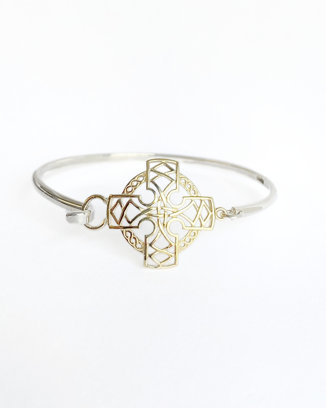 New! Celtic Cross Bangle