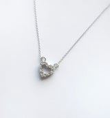 Newly Added! Diamond Heart Necklace - Small