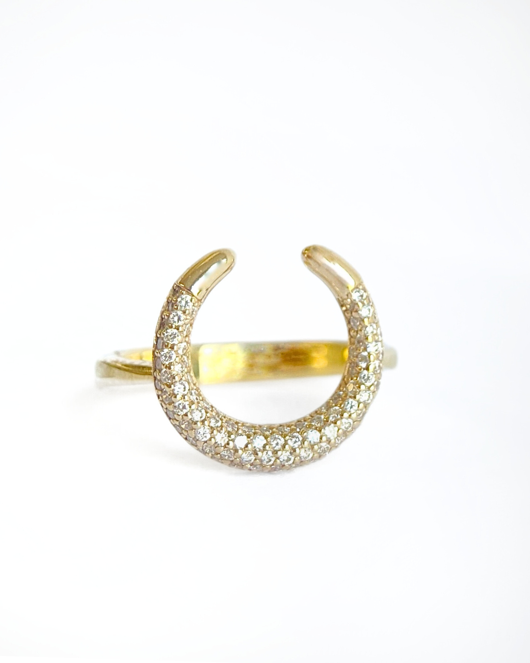 New! Mangerton Lunula Diamond Ring